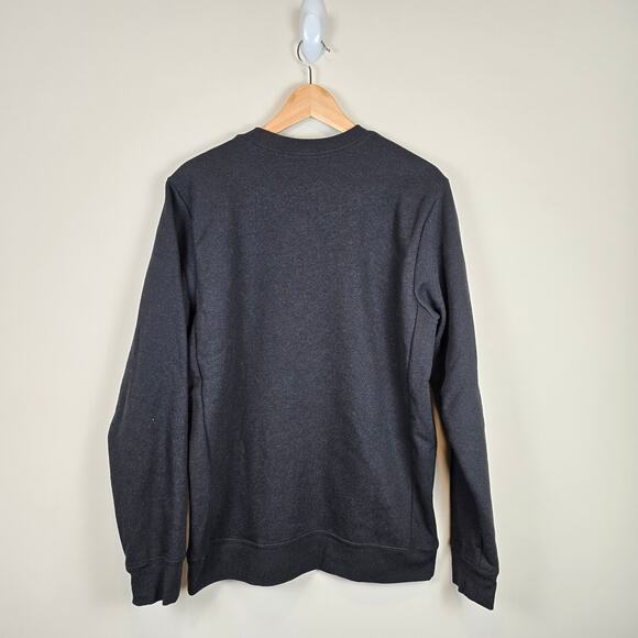 Patagonia Fitz Roy Icon Uprisal Crew Sweatshirt Unisex Sz Womens M/Mens S Black - Picture 4 of 4